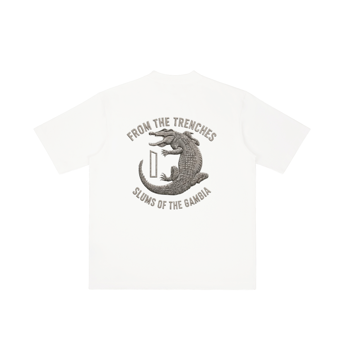 1 Dalasi Coinage Vintage Wash Drop Shoulder T-shirt