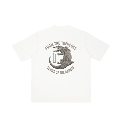 1 Dalasi Coinage Vintage Wash Drop Shoulder T-shirt