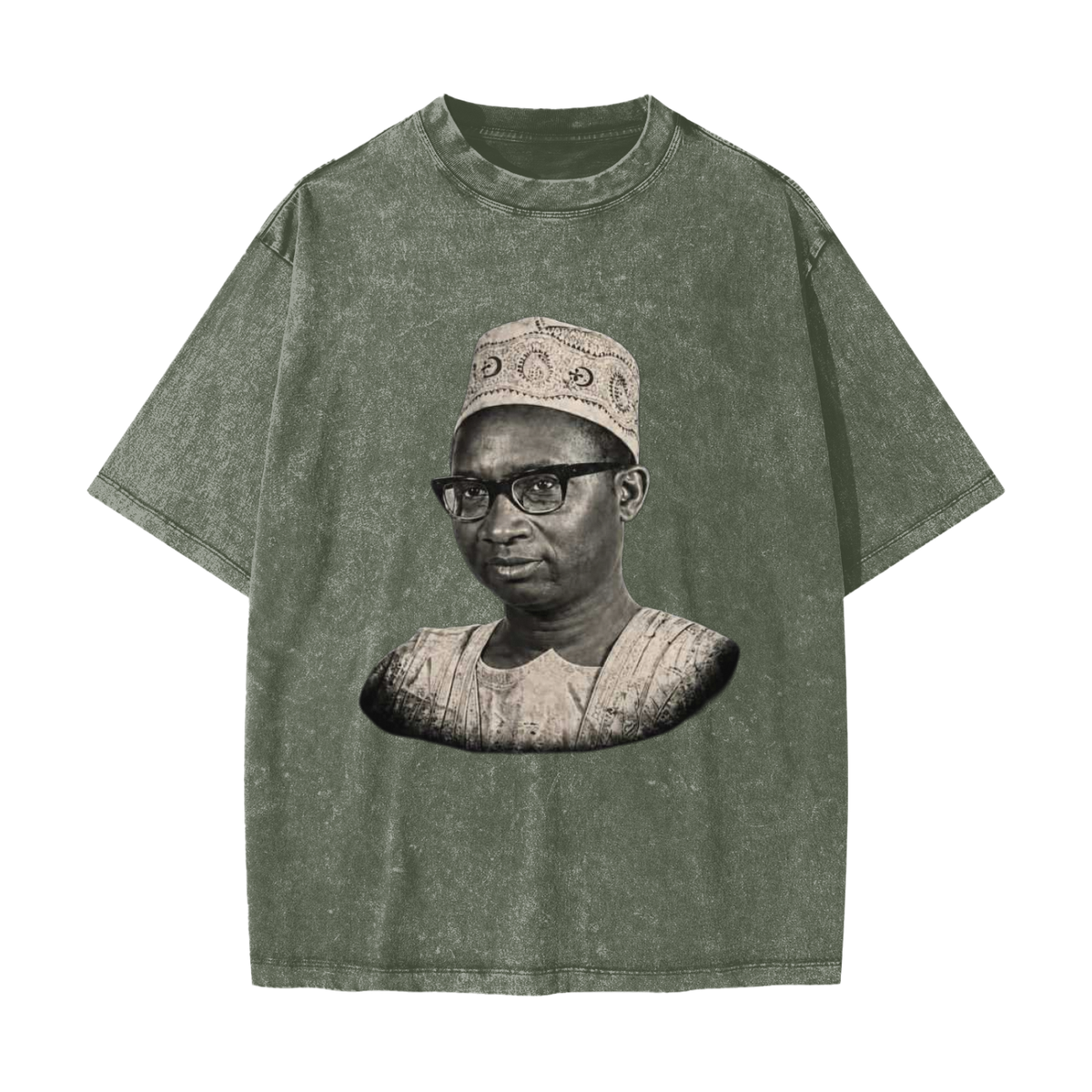 1 Dalasi Coinage Heavyweight Snow Washed T-Shirt