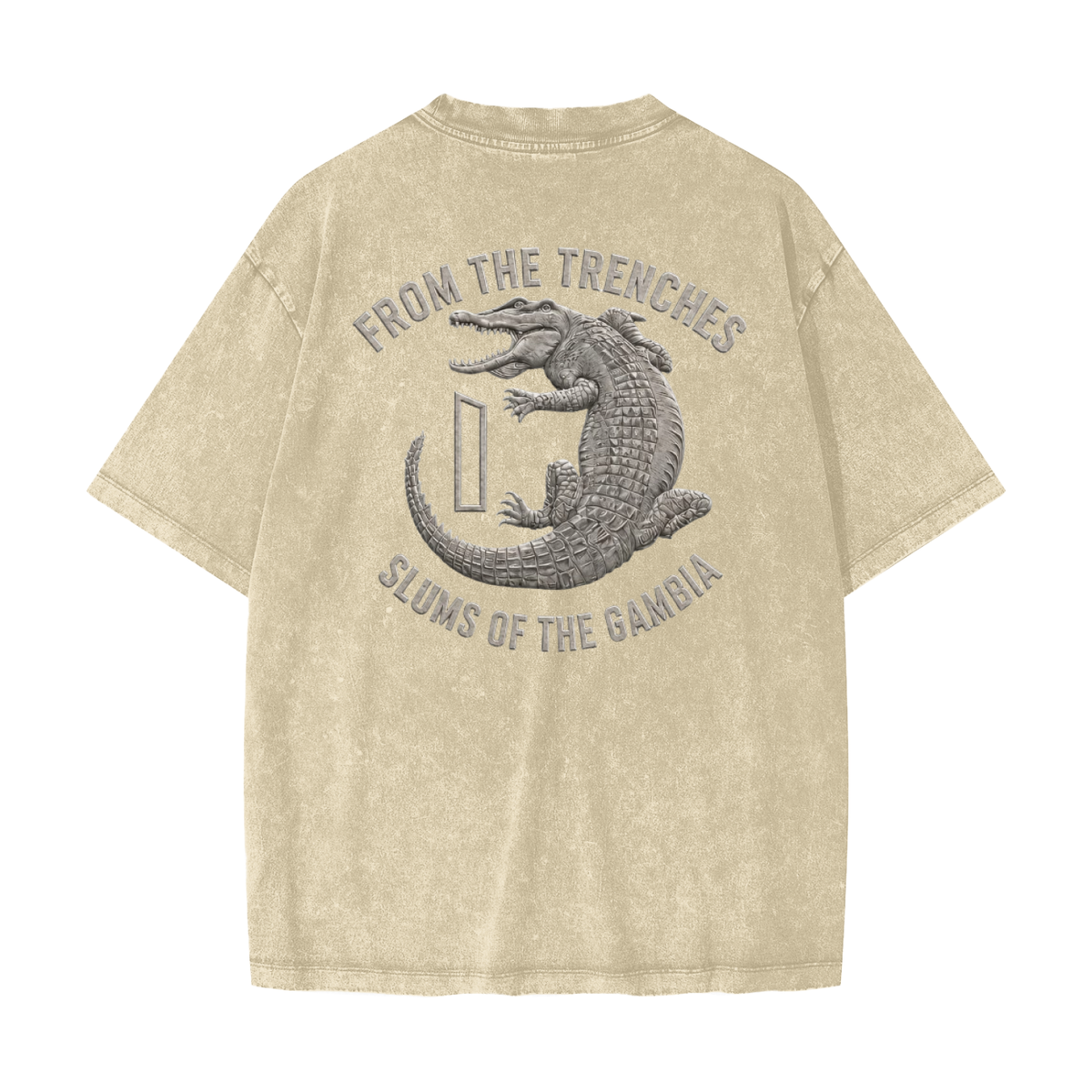 1 Dalasi Coinage Heavyweight Snow Washed T-Shirt