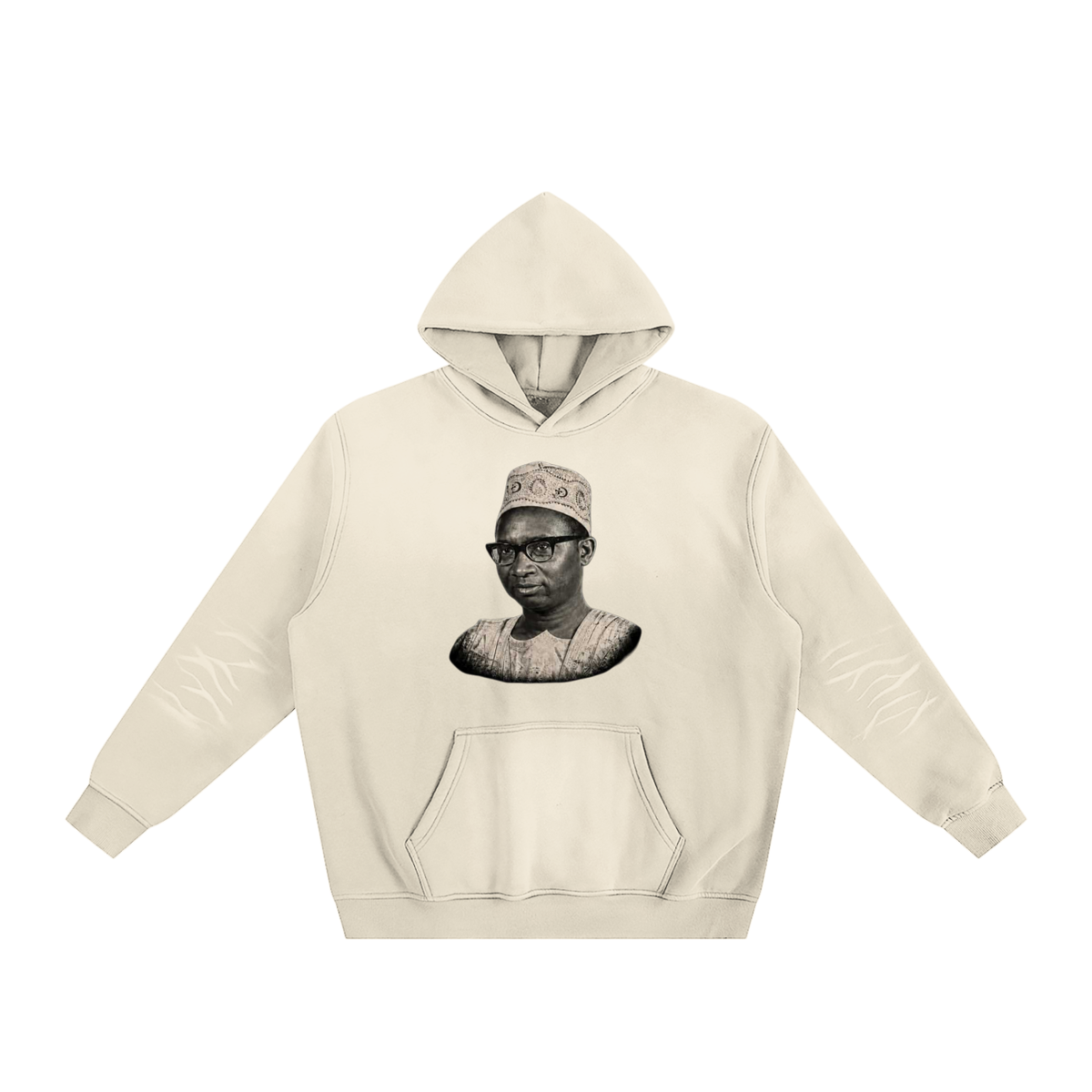 1 Dalasi Coinage Sunfade Fleeced Hoodie