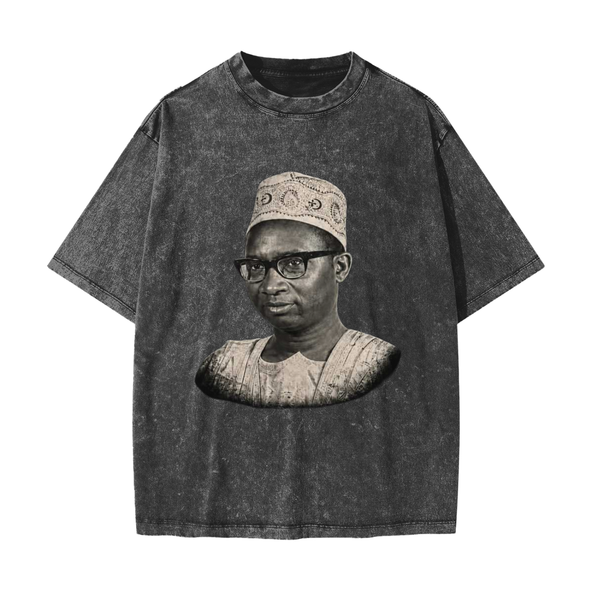 1 Dalasi Coinage Heavyweight Snow Washed T-Shirt