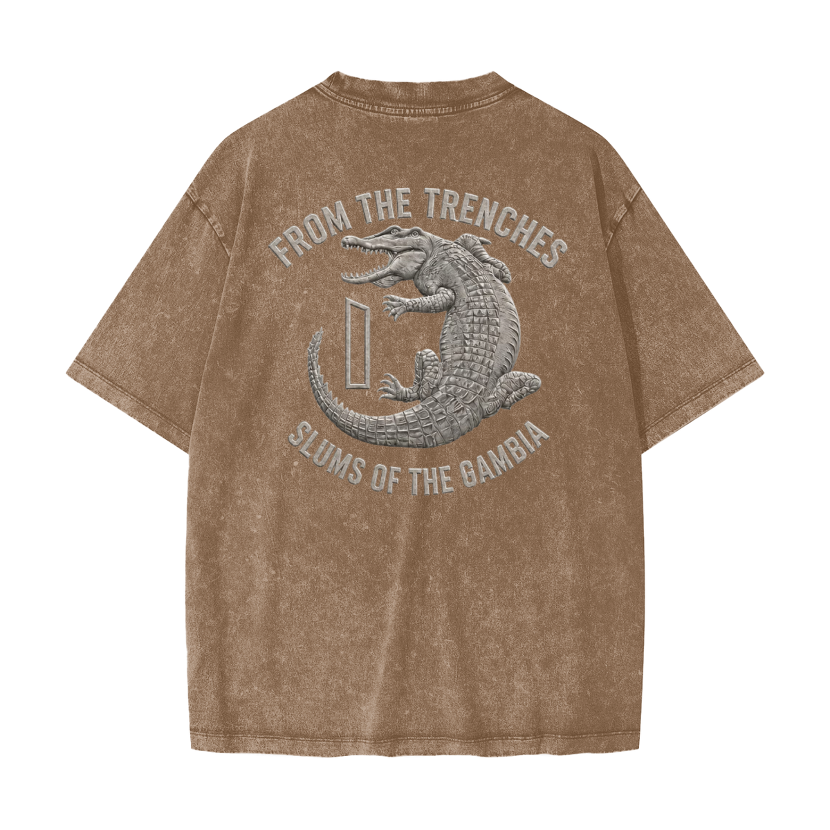 1 Dalasi Coinage Heavyweight Snow Washed T-Shirt