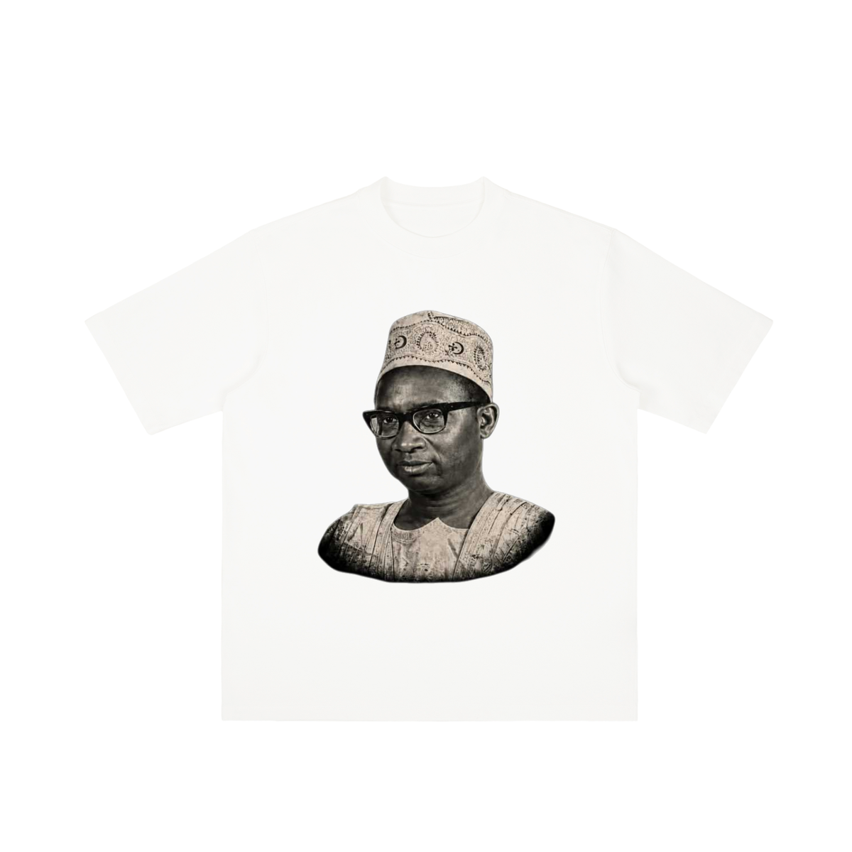 1 Dalasi Coinage Vintage Wash Drop Shoulder T-shirt
